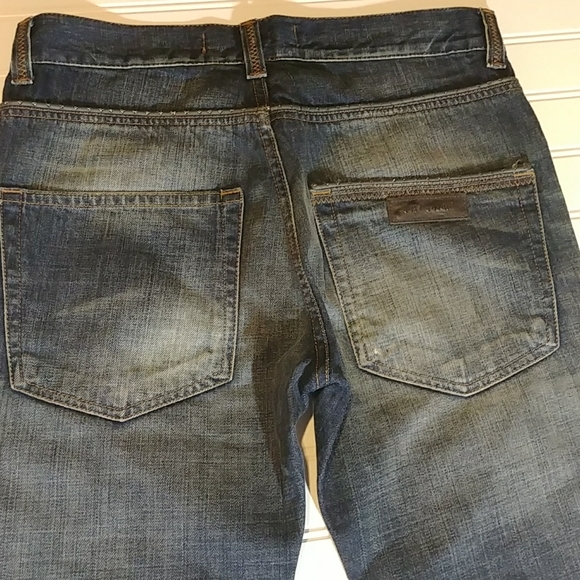 Just Cavalli Distressed Button Fly Jeans - Picture 5 of 16